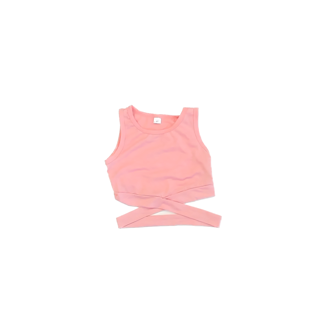 Unknown Girls Pink Tank Top Size: 6 Years Pink