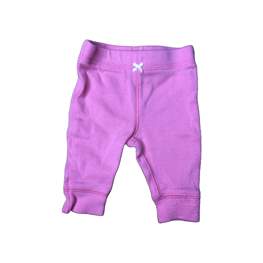 Carters Girls pink Pants Size: Newborn pink