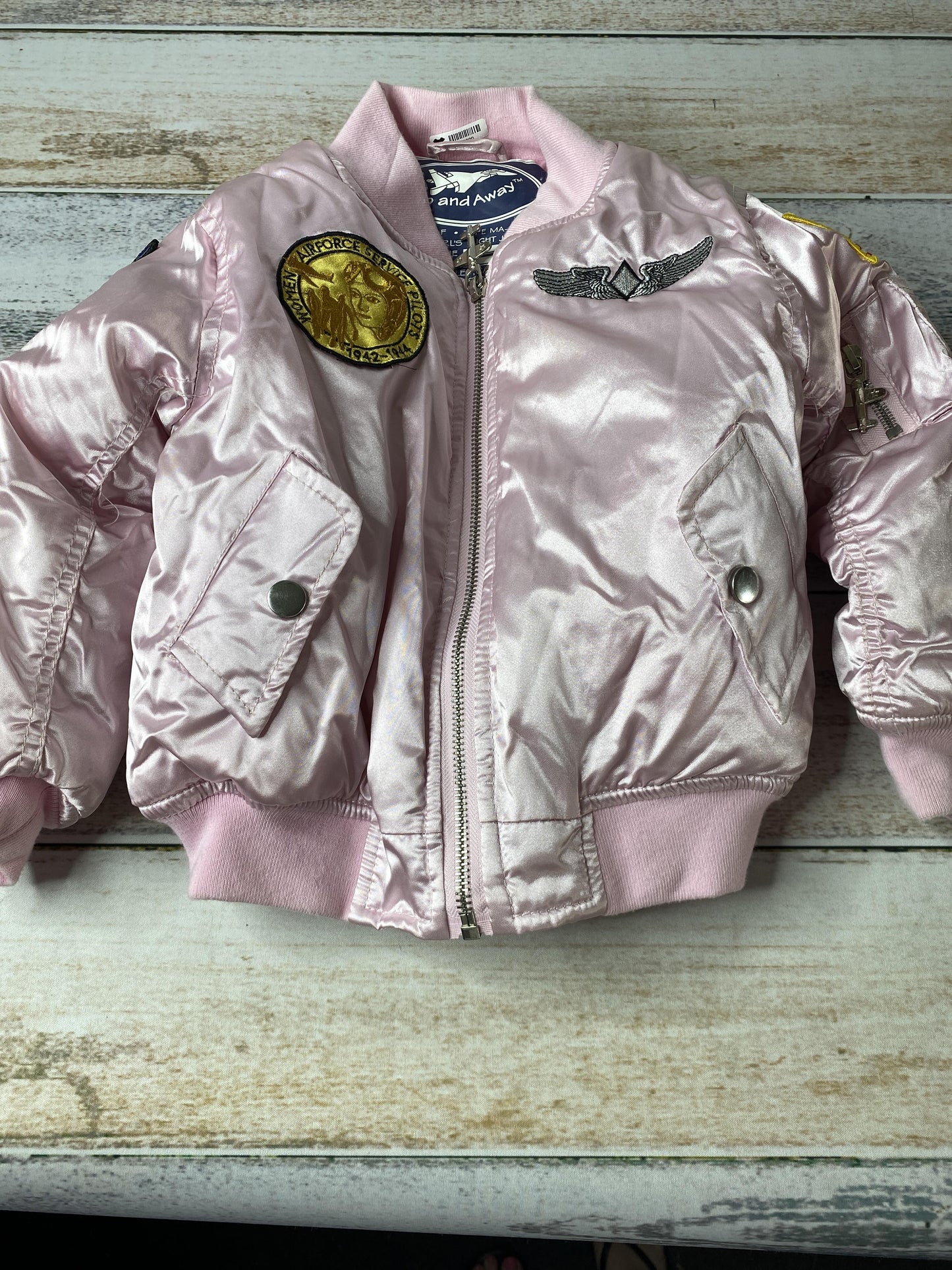 Up And Away Girls pink Jacket Size: 4T pink