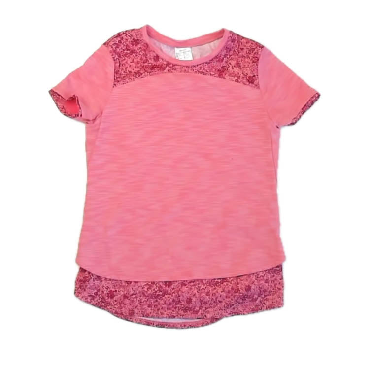 Decathlon Girls Pink Athletic Top Size: 10-11 Years Pink