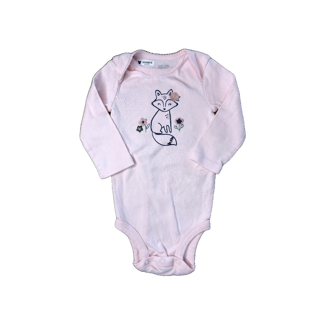 Carters Girls pink Onesie Size: 3-6 months pink