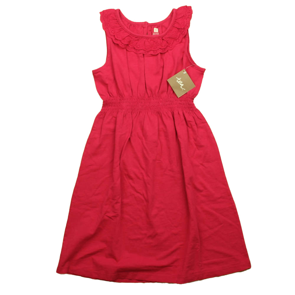 Tea Girls Pink Dress Size: 8 Years Pink