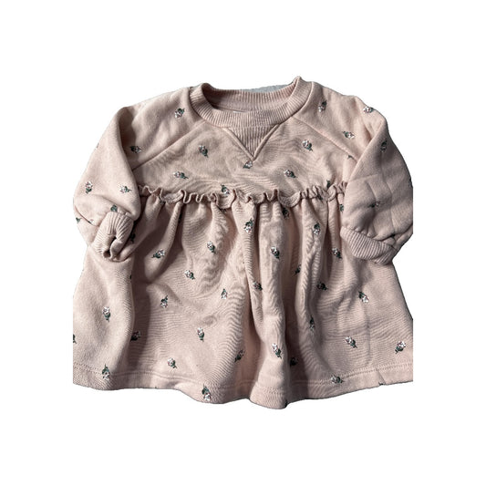 Peasy Girls pink Dress Size: 0-3 months pink