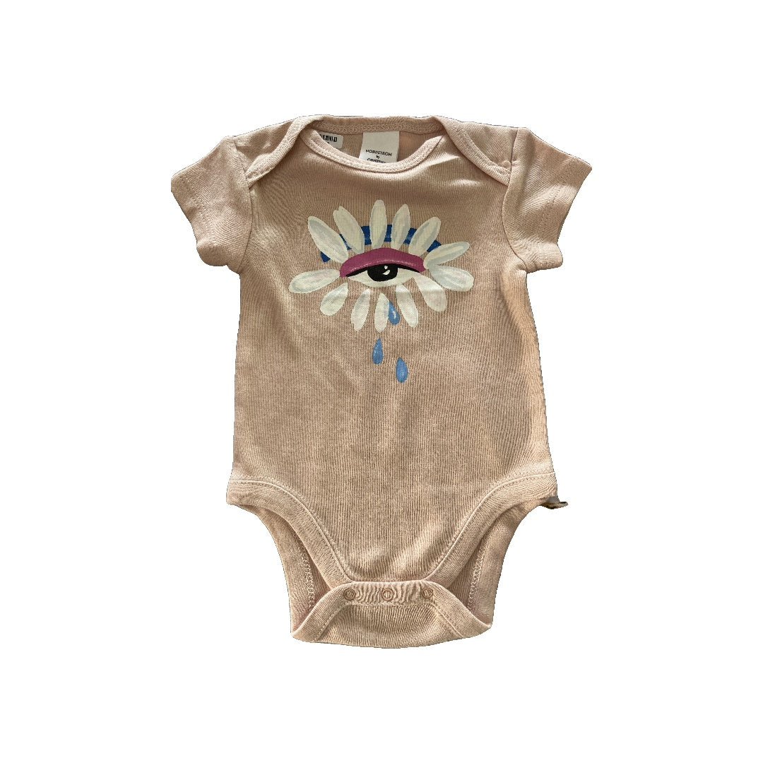 Nordstrom Girls pink Onesie Size: 0-3 months pink