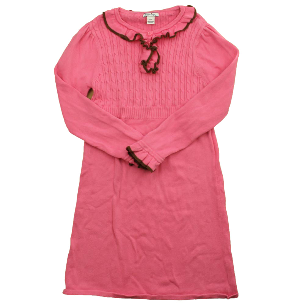 Hartstrings Girls Pink Sweater Dress Size: 10-12 Years