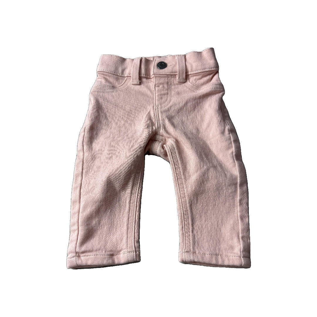 Okie Dokie Unisex pink Jeans Size: 3 months pink