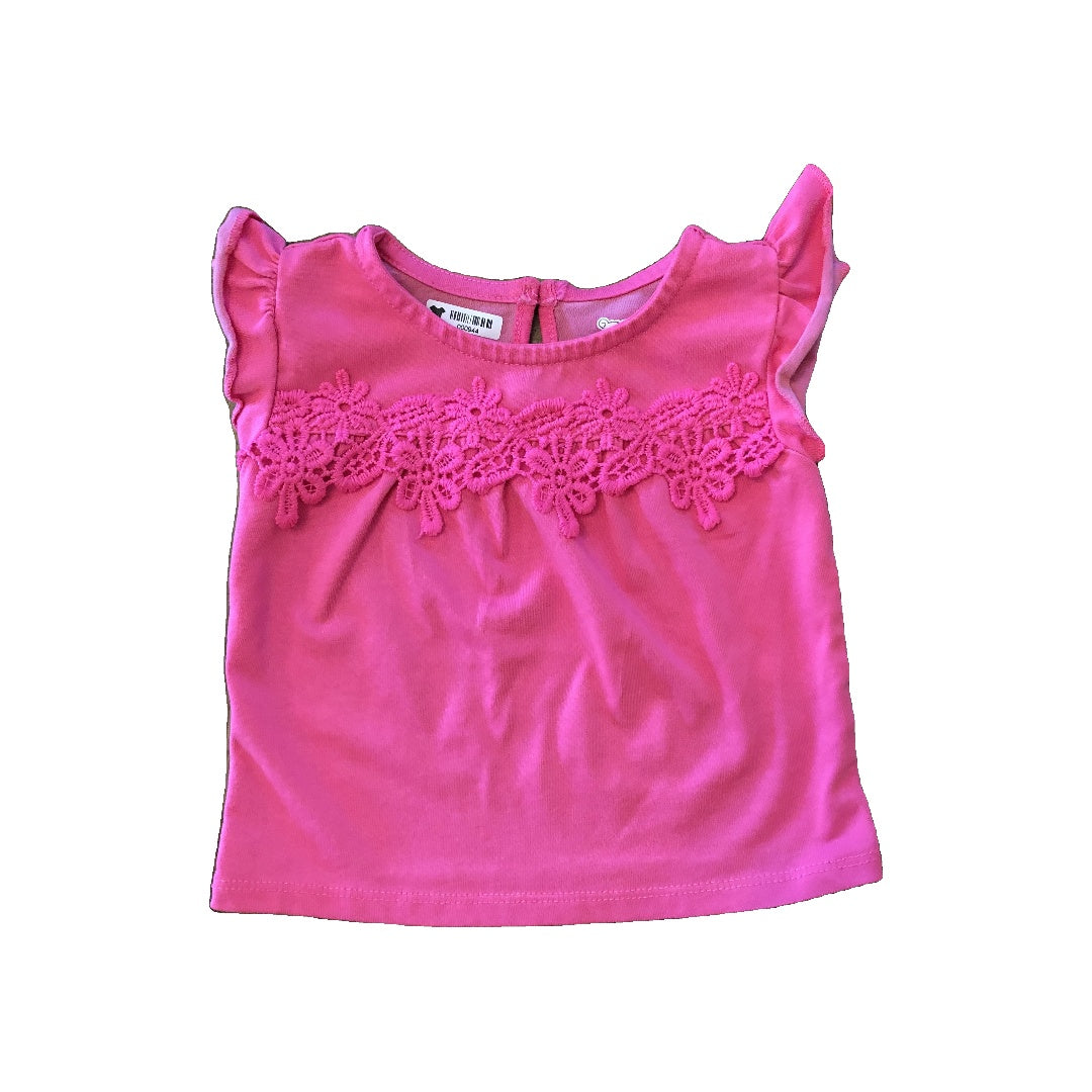 KoalaKids Girls pink Shirt Size: 6-9 months pink