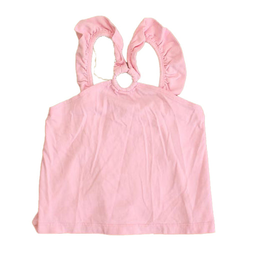 Janie and Jack Girls Pink T-Shirt Size: 4T Pink