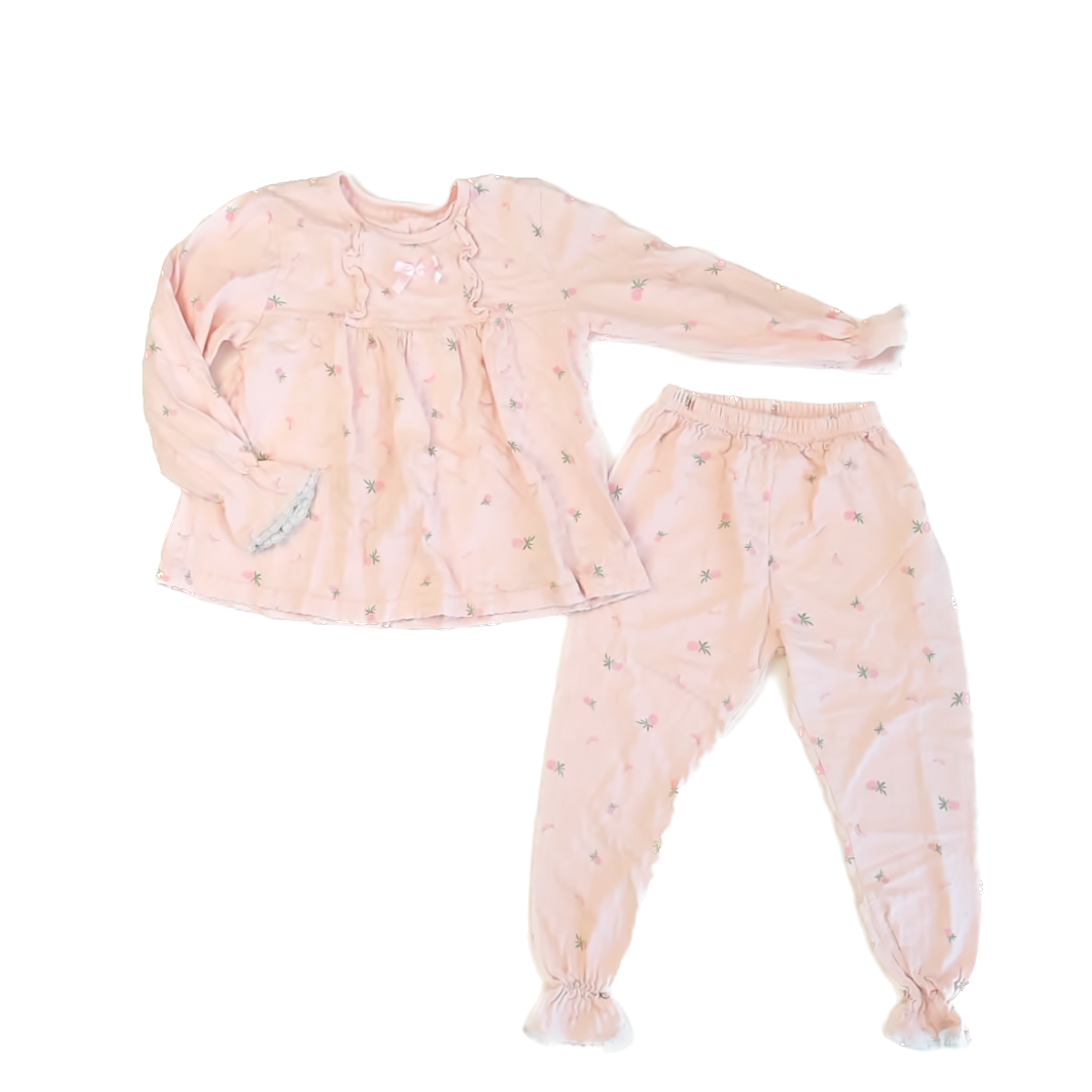 Unknown Girls Pink Apparel Sets Size: 6 Years Pink