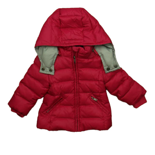 Diesel Girls Pink Winter Coat Size: 9 Months