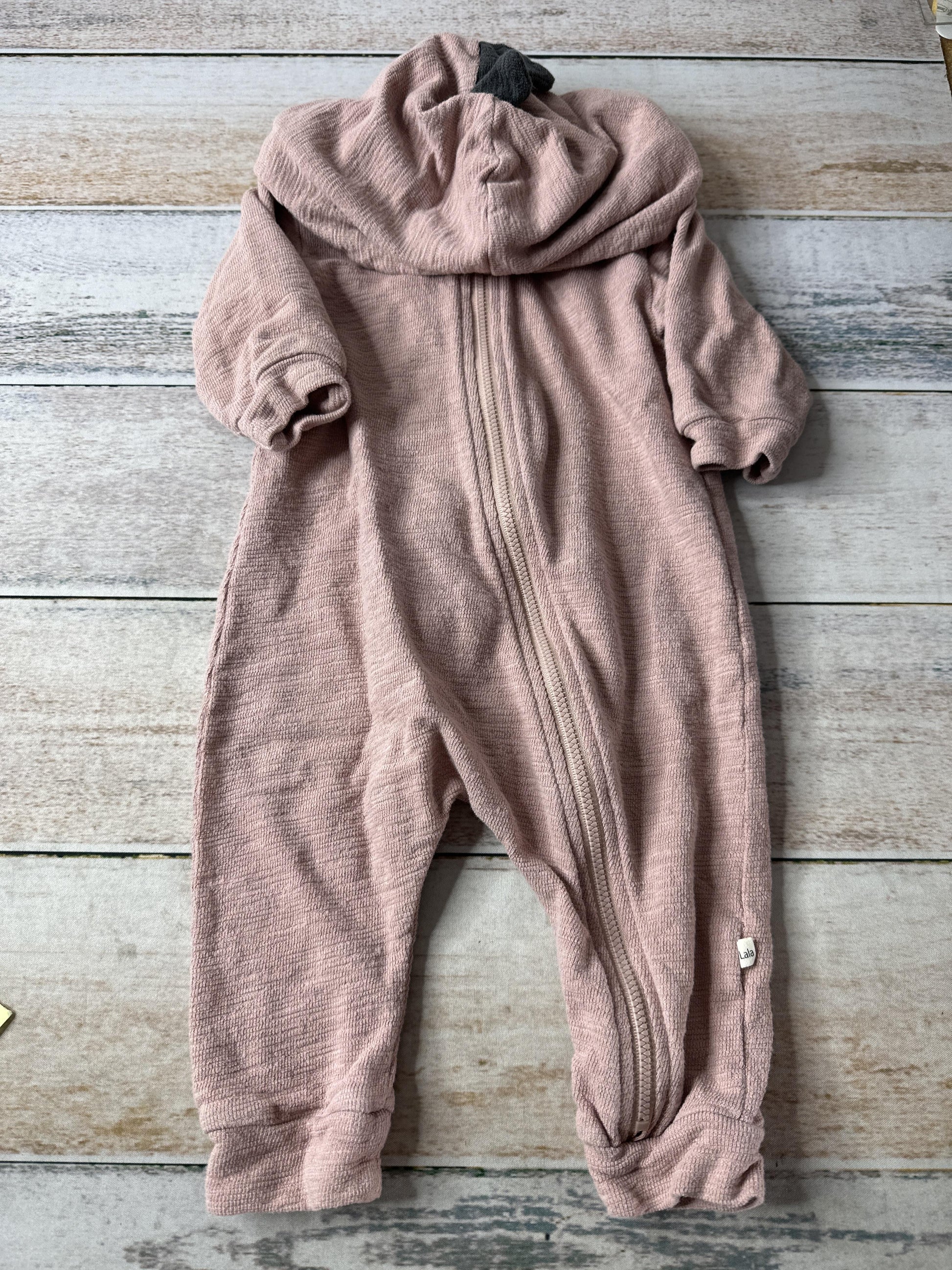 LALA Girls pink Long Sleeve Outfit Size: 3-6 months pink