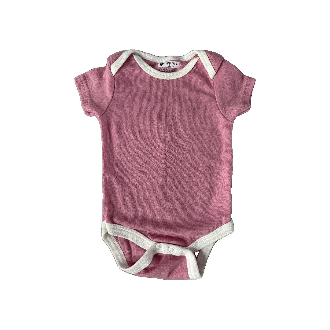 Chick Pea Girls pink Onesie Size: 3-6 months pink