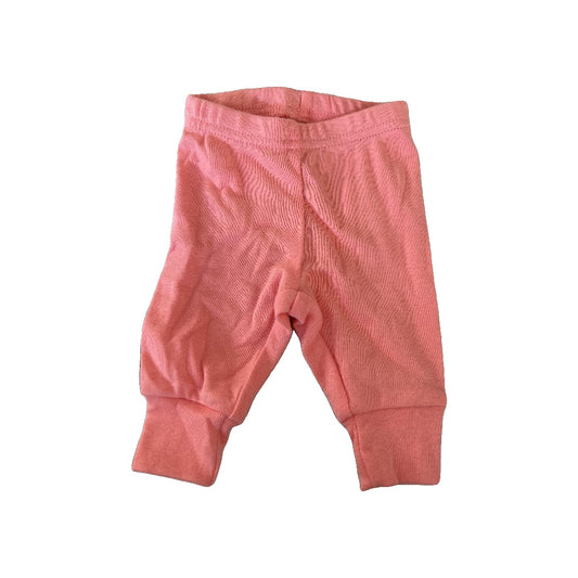 Just Born Girls pink Pants Size: Newborn pink