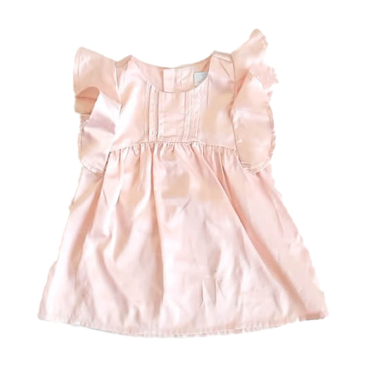 Edgehill Collection Girls Pink Dress Size: 12 Months Pink