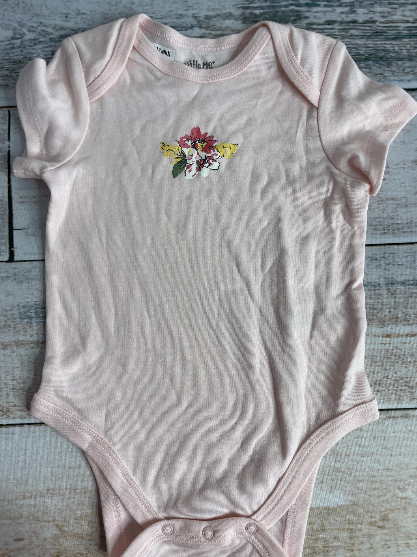 Little Me Girls pink Onesie Size: 9 months pink