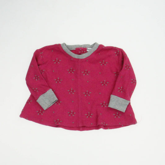 Splendid Girls Pink Long Sleeve Shirt Size: 6-12 Months Pink