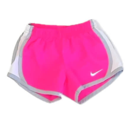 Nike Girls Pink Athletic Shorts Size: 12 Months Pink