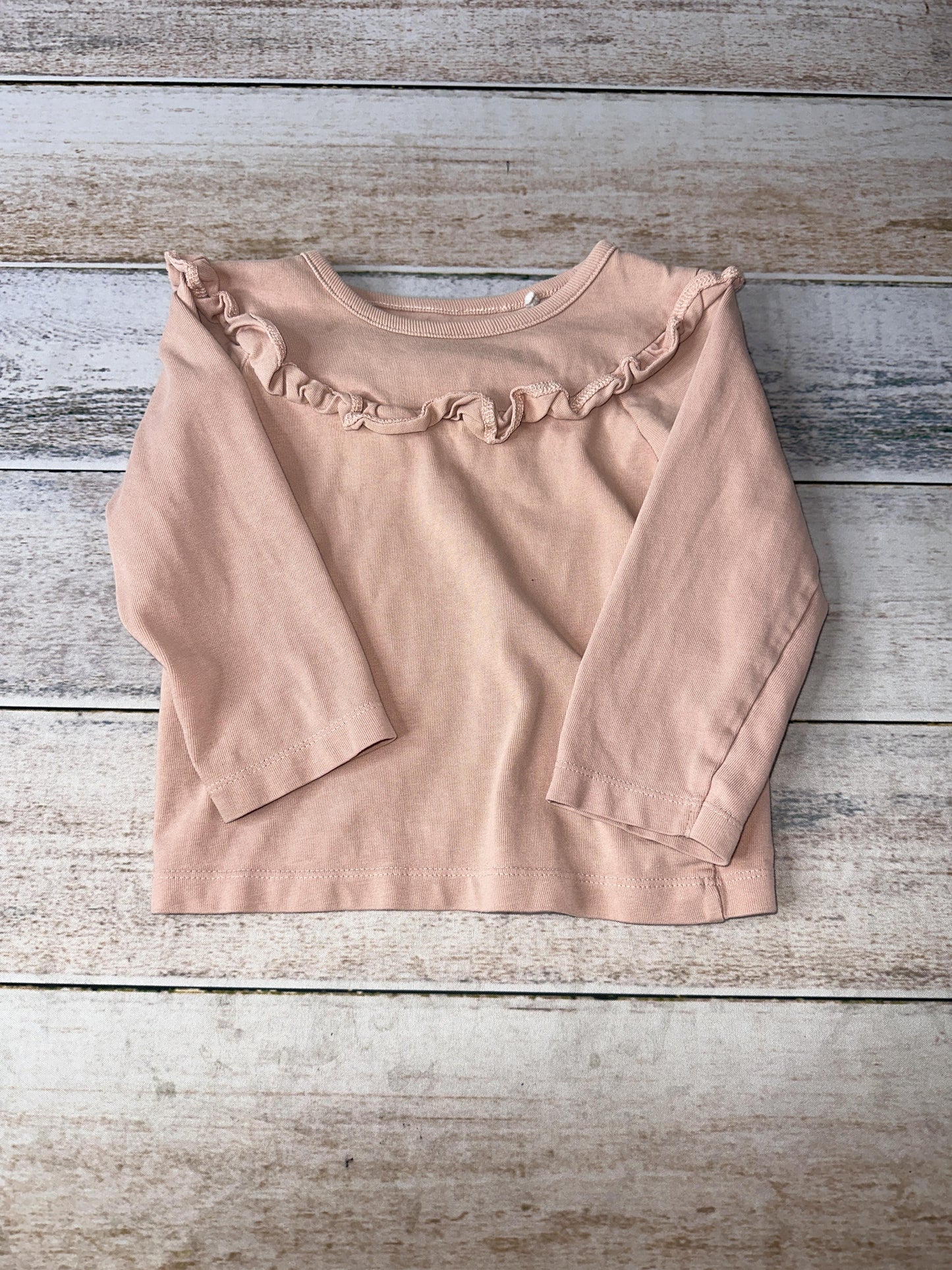 Oliver & Rain Girls pink Long Sleeve T-Shirt Size: 2 years pink