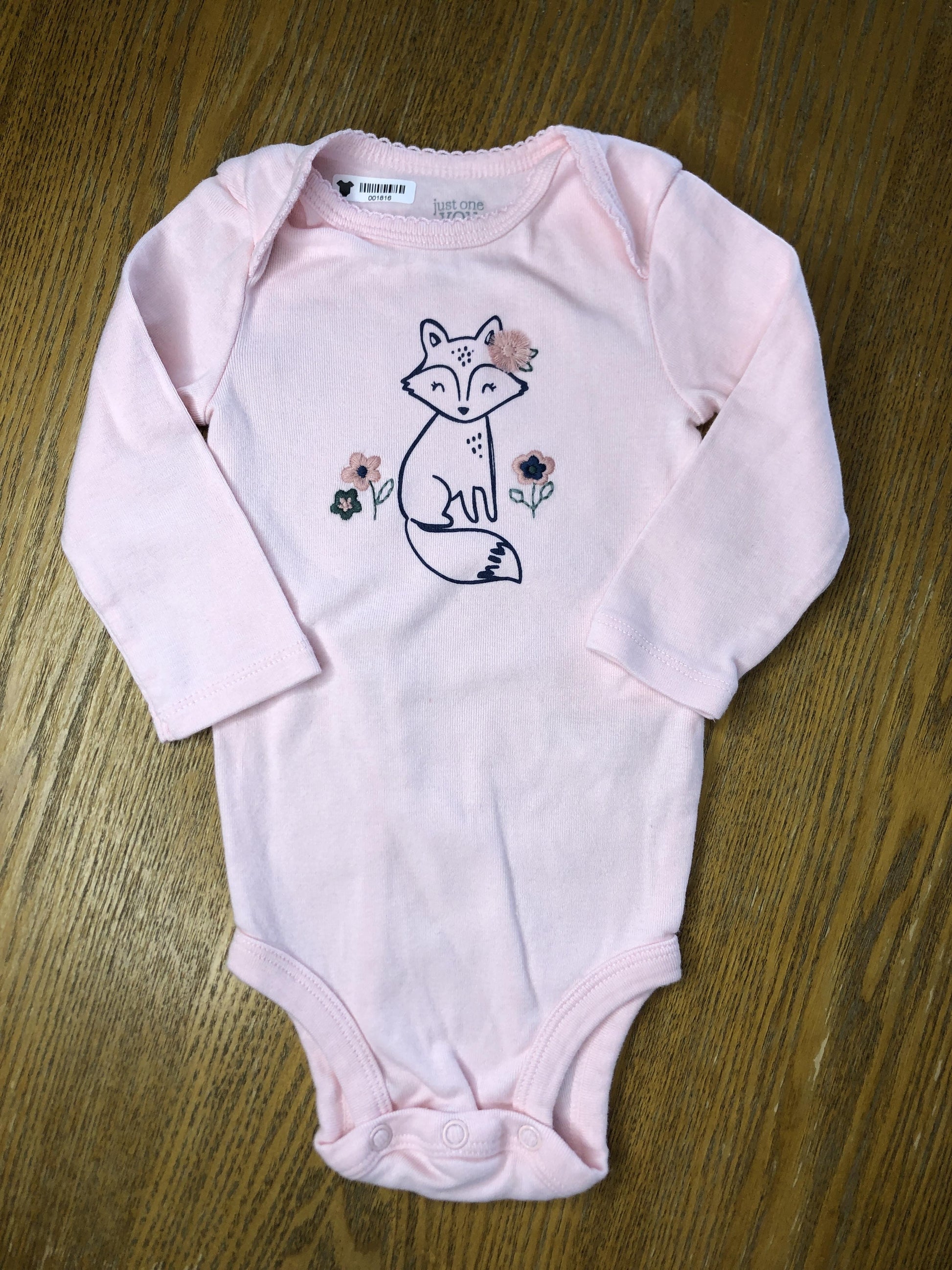 Carters Girls pink Onesie Size: 3-6 months pink