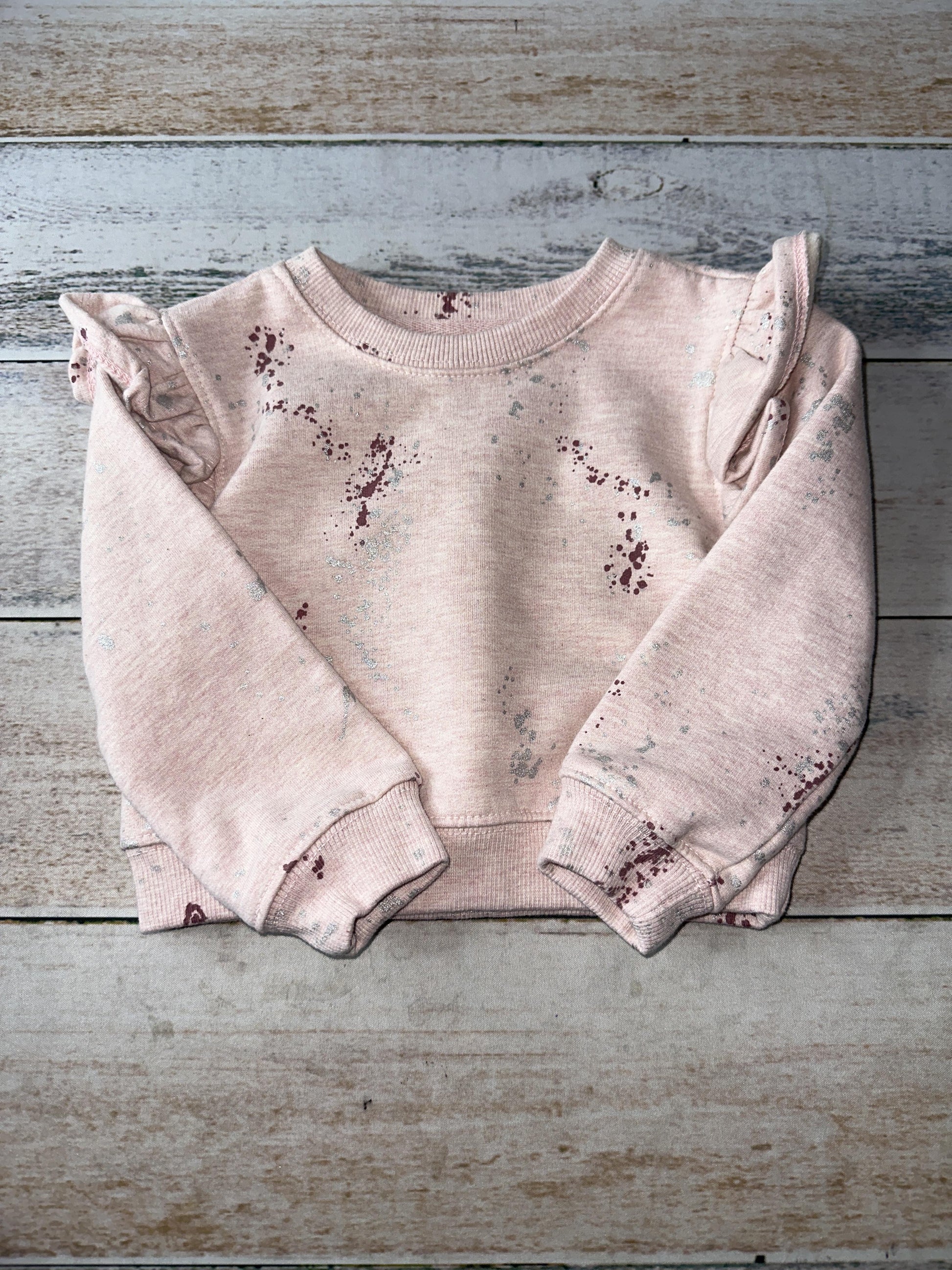 Joes Jeans Girls pink Sweatshirt Size: 24 months pink