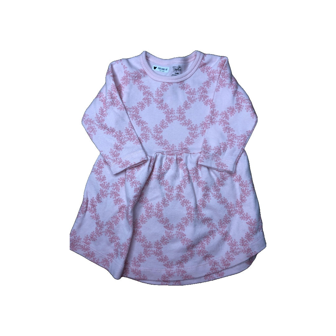 Touched by Nature Girls pink Dress Size: 3-6 months pink
