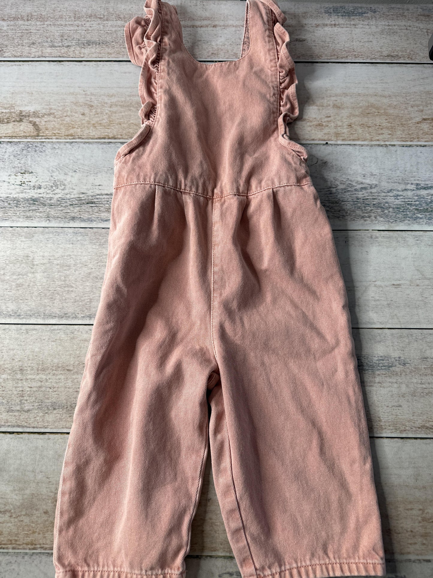 Zara Girls pink Overalls Size: 2-3 Years pink