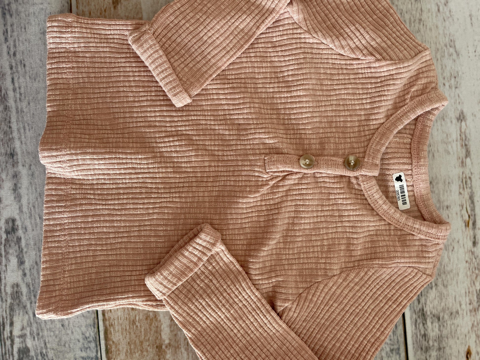 Hi Bye Girls pink Pajamas Size: 12-18 months pink