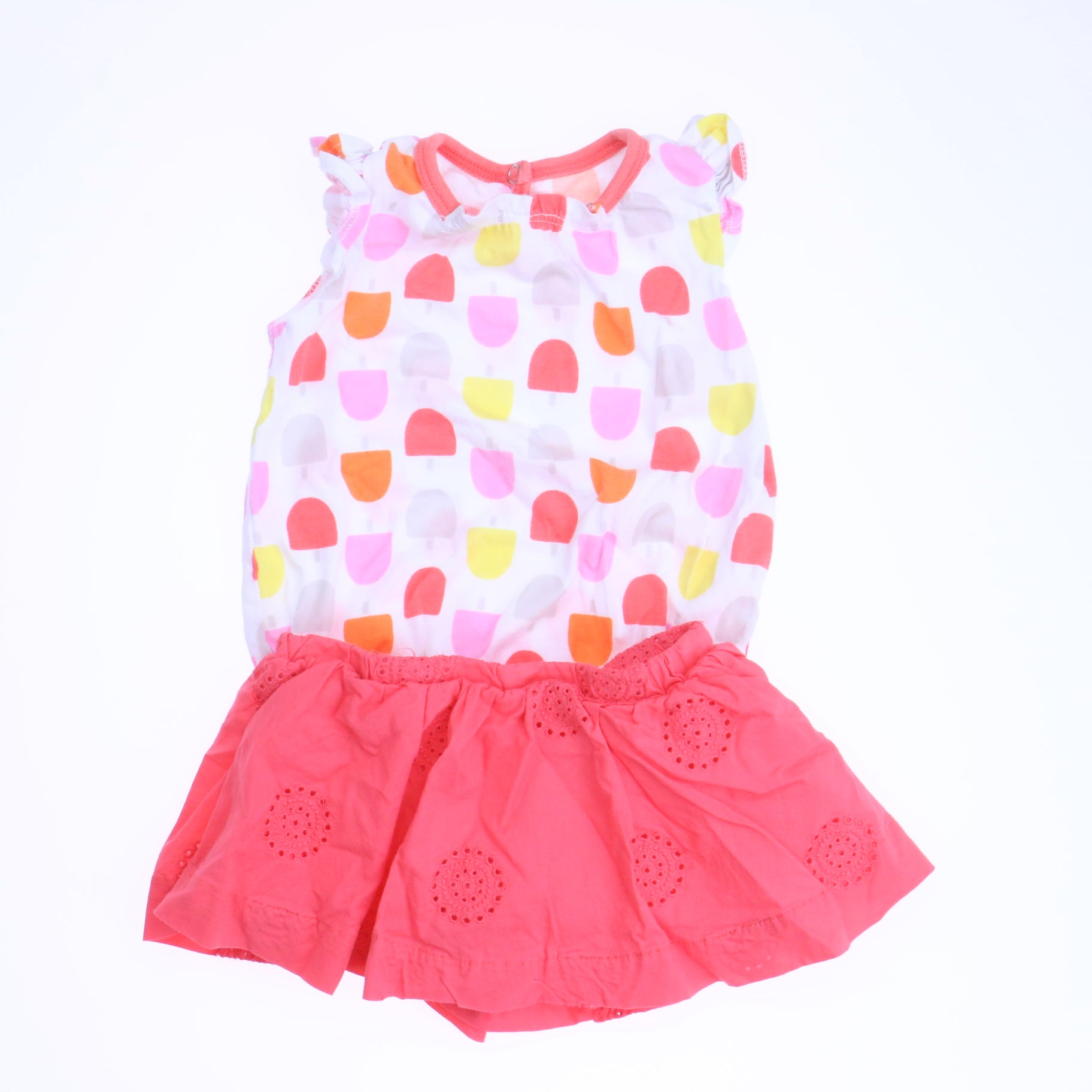 Giggle Girls Pink Apparel Sets Size: 6-12 Months Pink