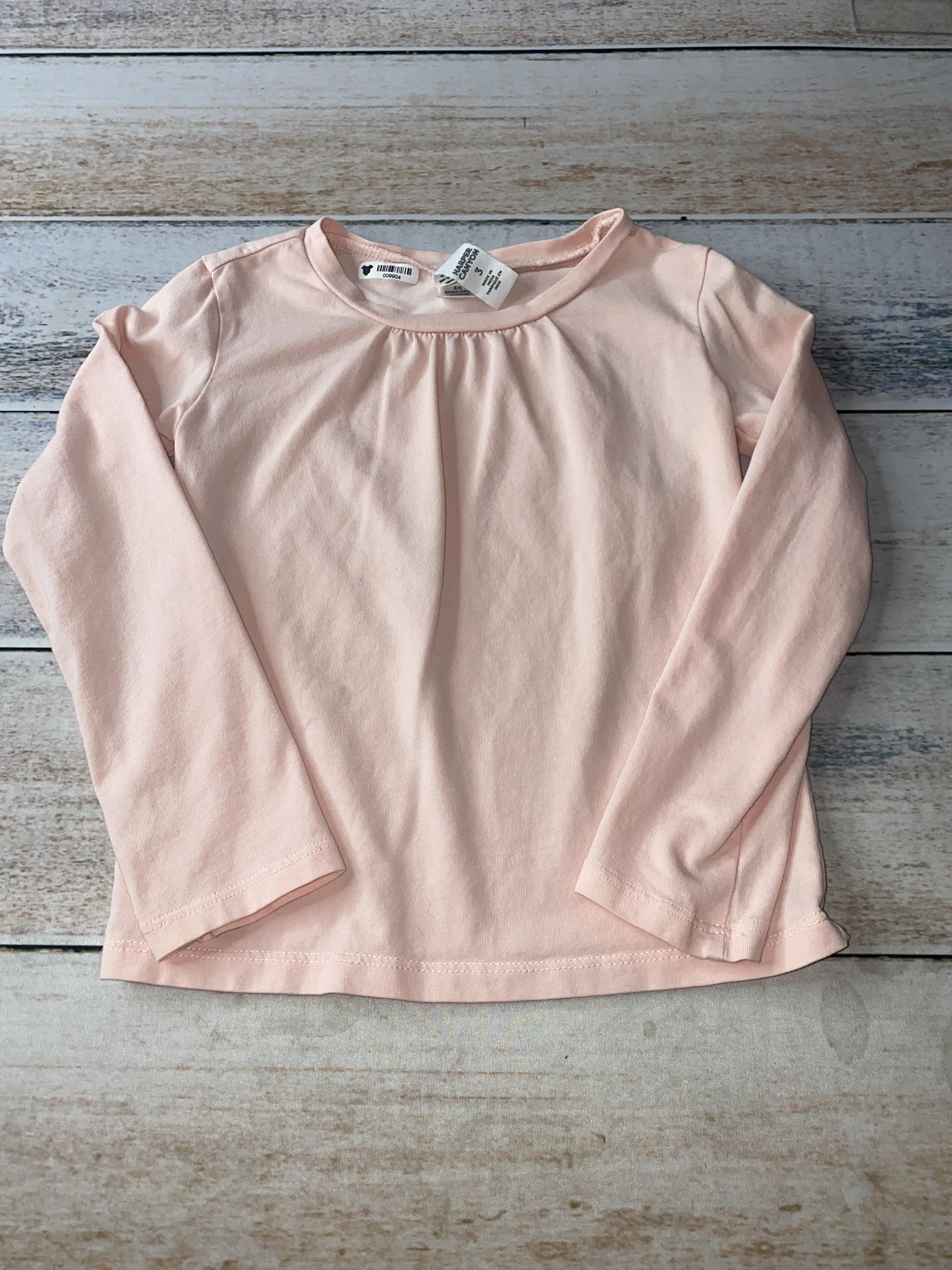 Harper Canyon Girls pink Long Sleeve T-Shirt Size: 3T pink