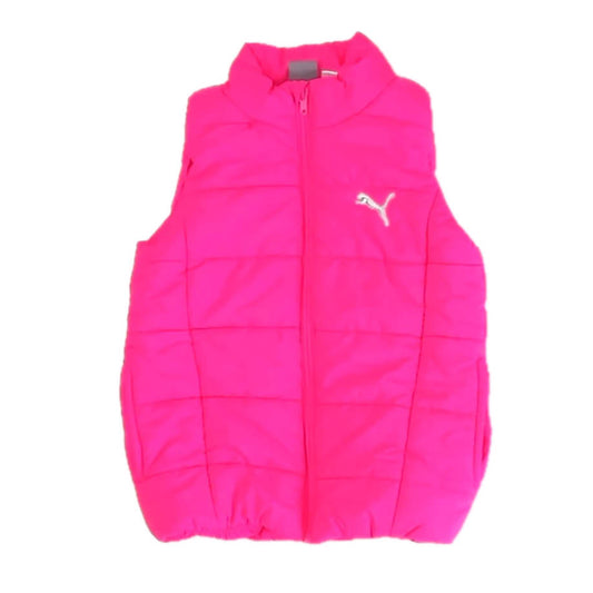Puma Girls Pink Vest Size: 5-6 Years Pink