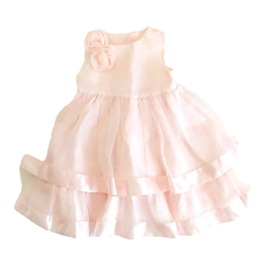 Janie and Jack Girls Pink Special Occasion Dress Size: 18-24 Months Pink