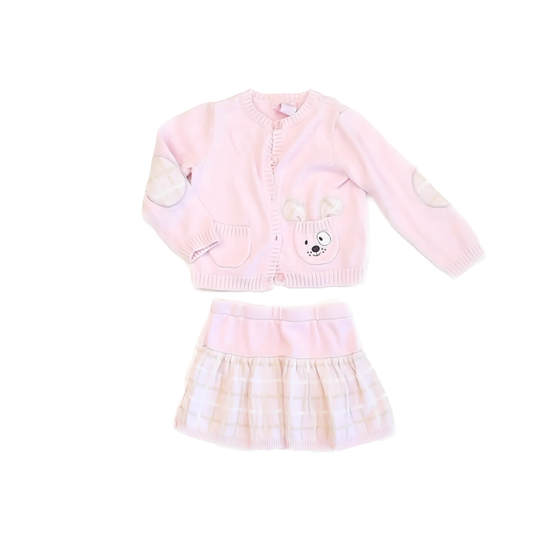 Dylan & Abby Girls Pink Apparel Sets Size: 24 Months Pink