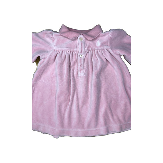 Ralph Lauren Girls pink Dress Size: 3-6 months pink