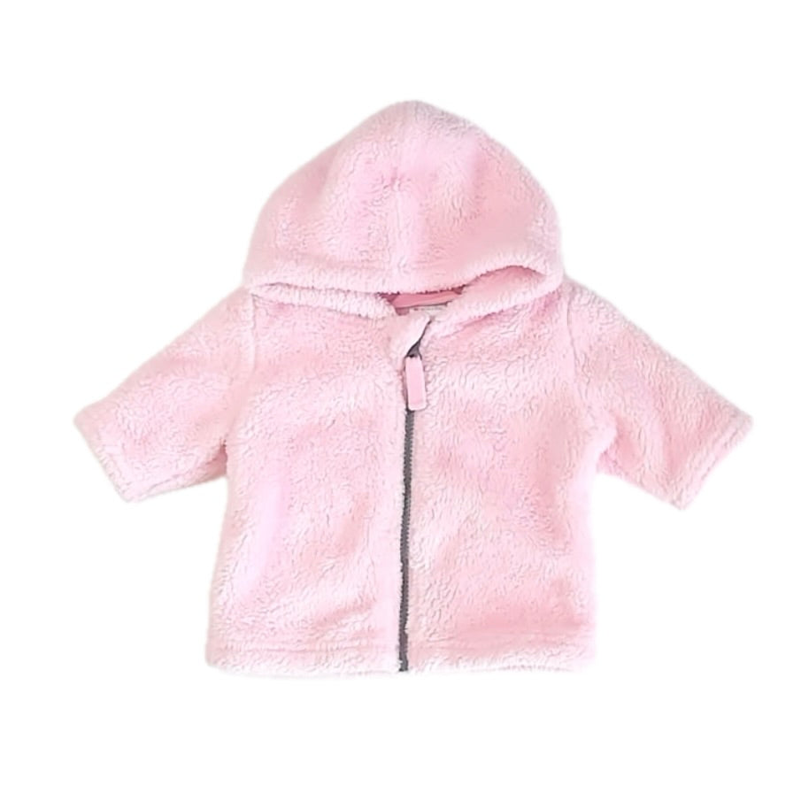 Hanna Andersson Girls Pink Fleece Size: 0-3 Months Pink
