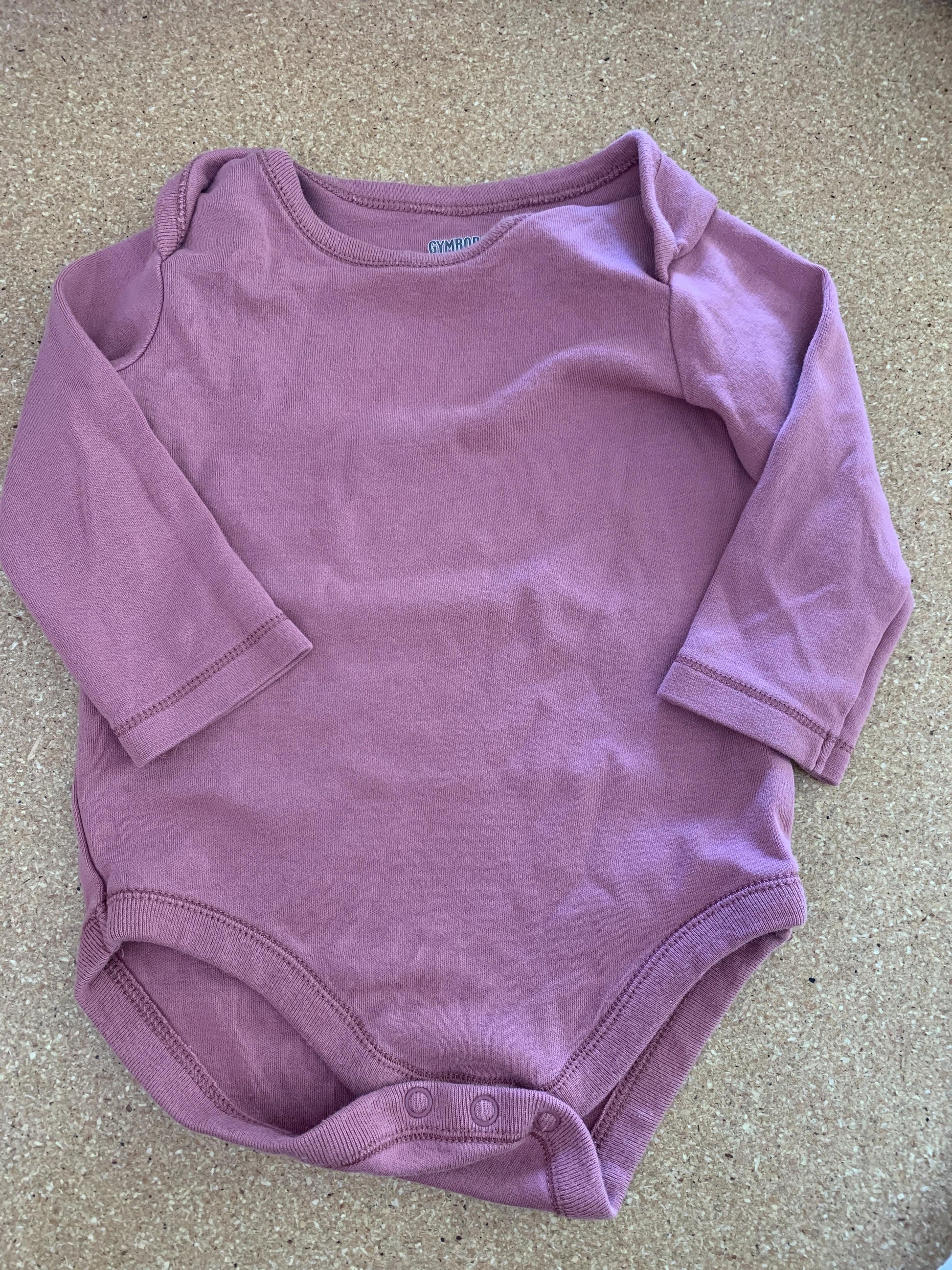 Girls pink Onesie Size: 3-6 months pink