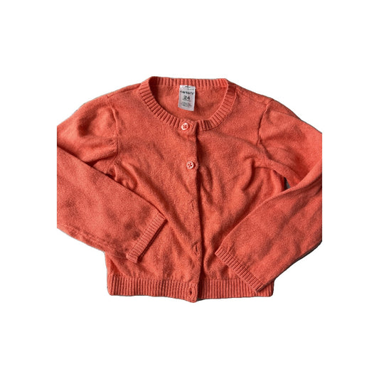 Carters Girls pink Sweater Size: 24 months pink