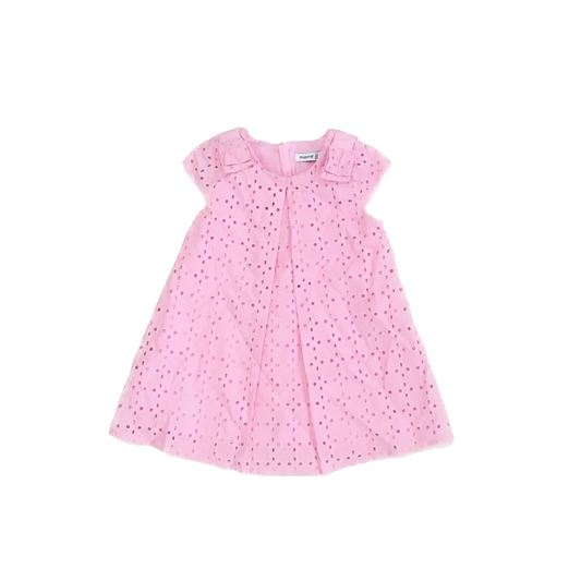 Mayoral Girls Pink Dress Size: 2T Pink