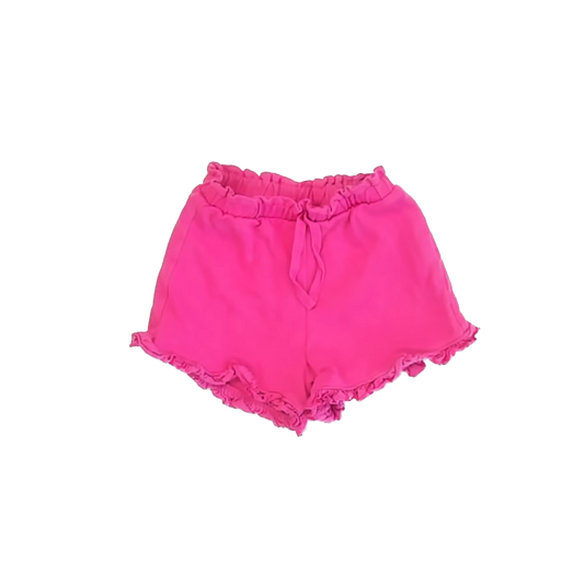 Zara Girls Pink Shorts Size: 5-6 Years Pink