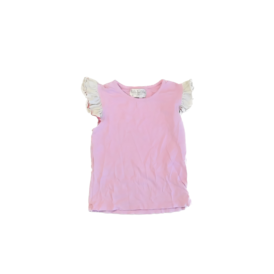 Matilda Jane Girls Pink Long Sleeve T-Shirt Size: 8 Years Pink