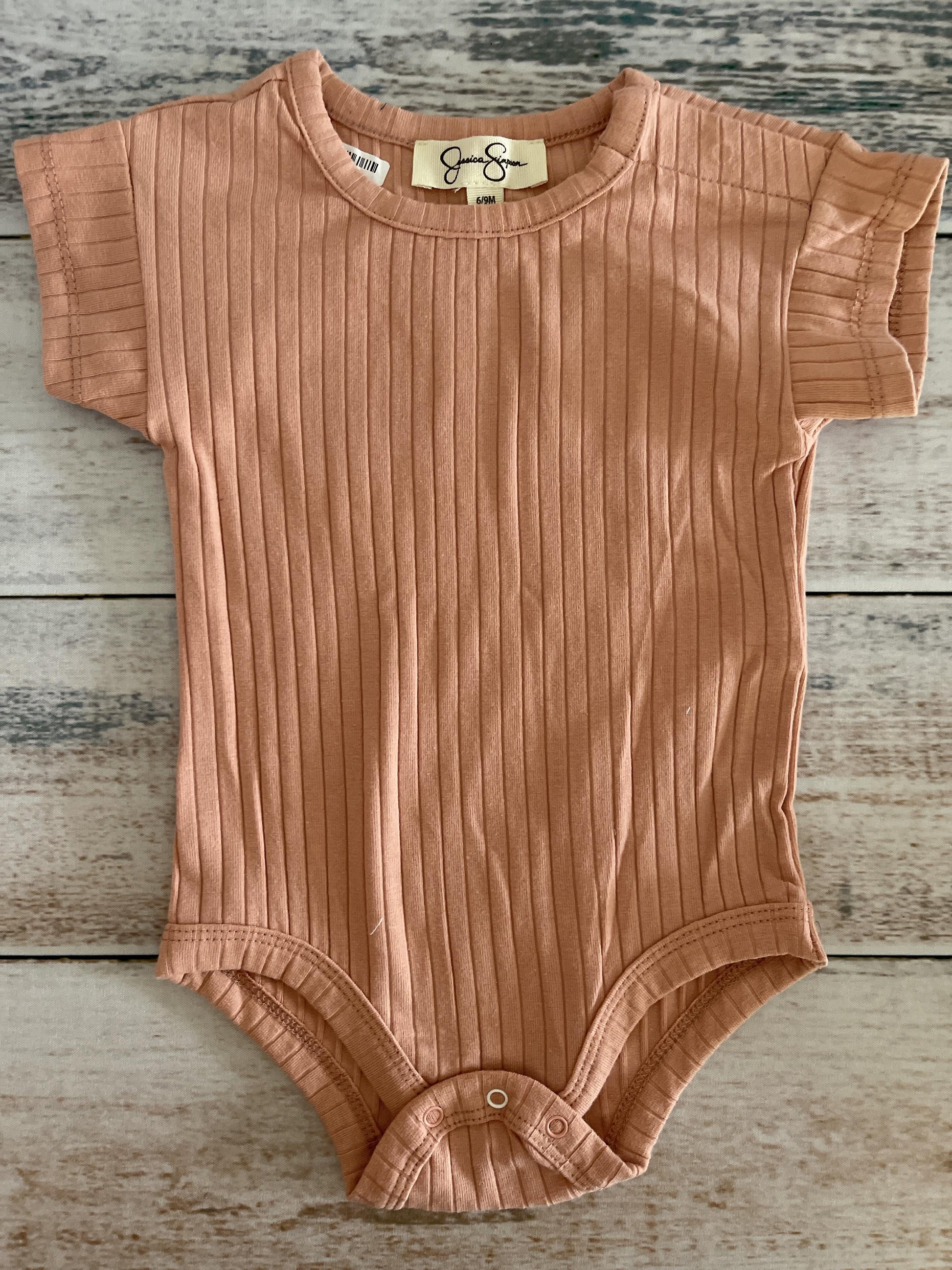 Jessica Simpson Girls pink Onesie Size: 6-9 months pink