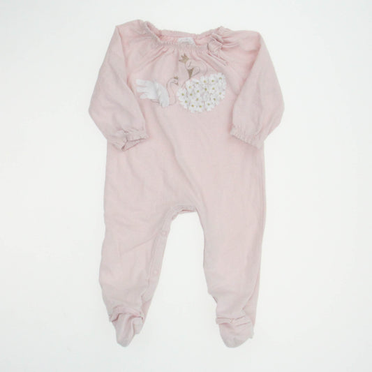 Mudpie Girls Pink Long Sleeve Outfit Size: 3-6 Months Pink
