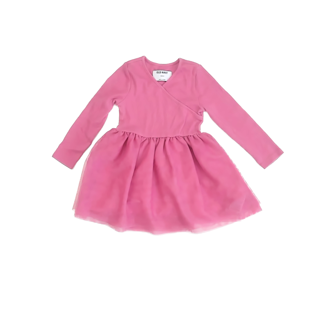 Old Navy Girls Pink Dress Size: 18-24 Months Pink