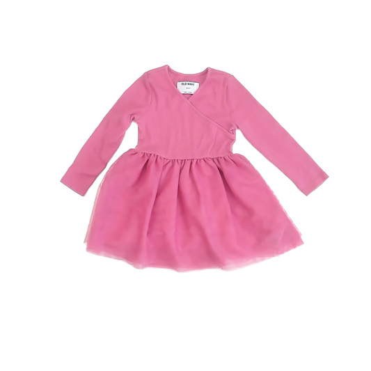 Old Navy Girls Pink Dress Size: 18-24 Months Pink