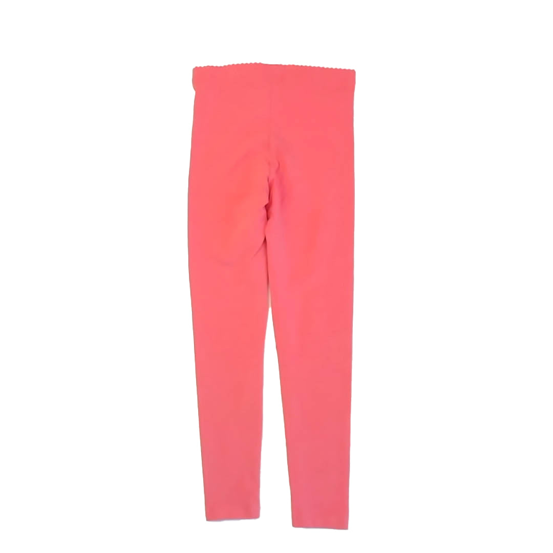 Tea Collection Girls Pink Leggings Size: 8 Years Pink