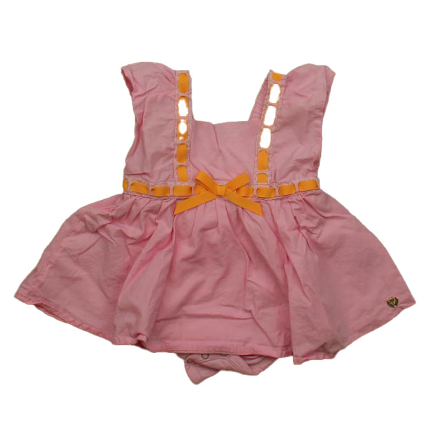 Juicy Couture Girls Pink Dress Size: 3-6 Months Pink