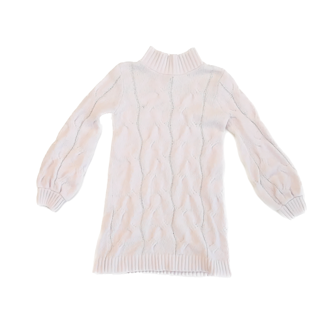Cat & Jack Girls Pink Sweater Dress Size: 7-8 Years Pink