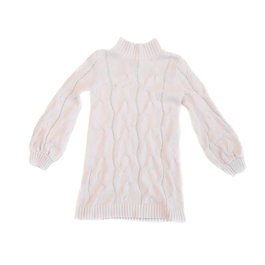 Cat & Jack Girls Pink Sweater Dress Size: 7-8 Years Pink