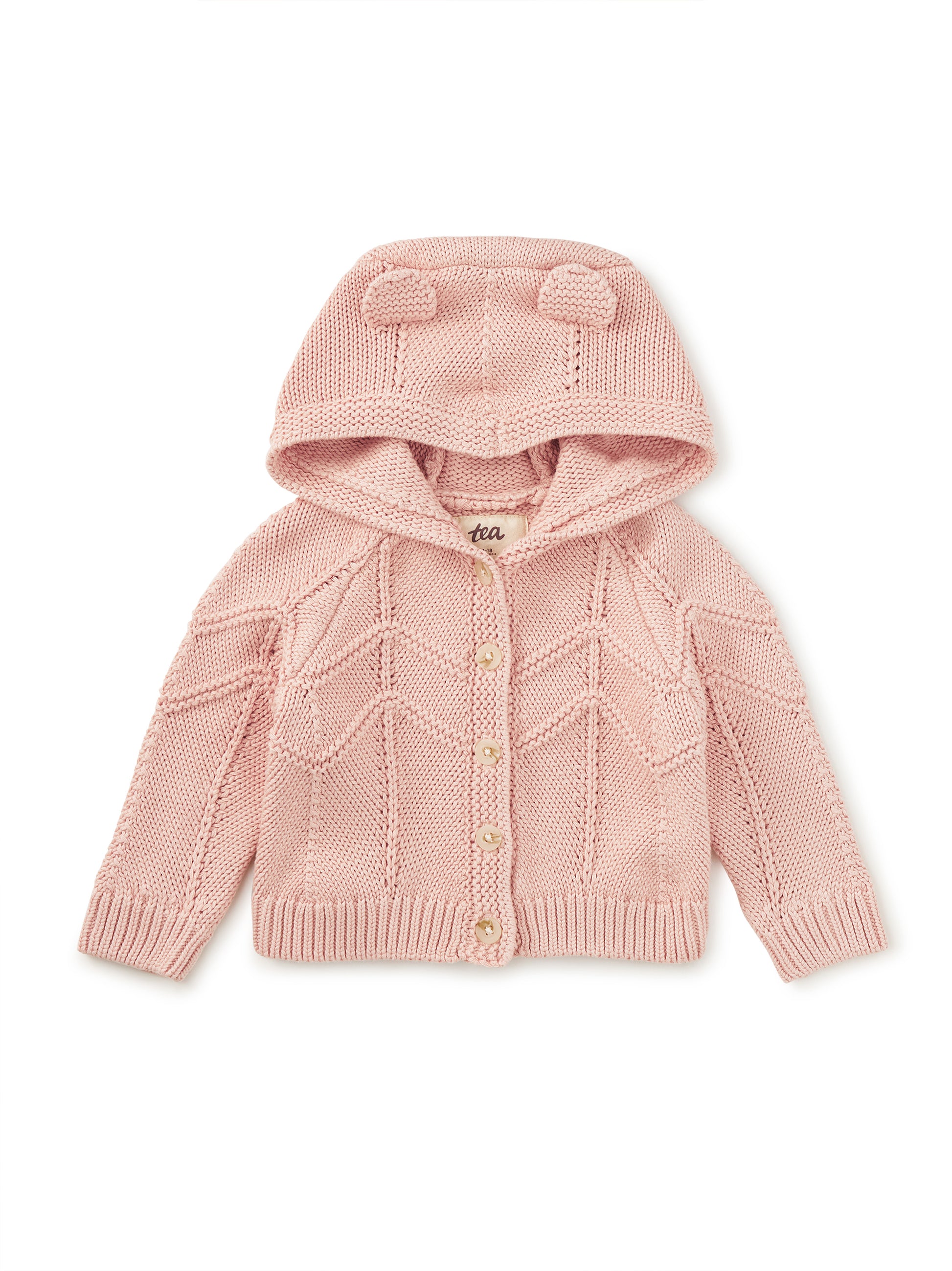 Tea Collection Girls Pink Hoodie Size: 6-9 Months Pink
