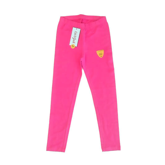 Cat & Jack Girls Pink Leggings Size: 8 Years Pink