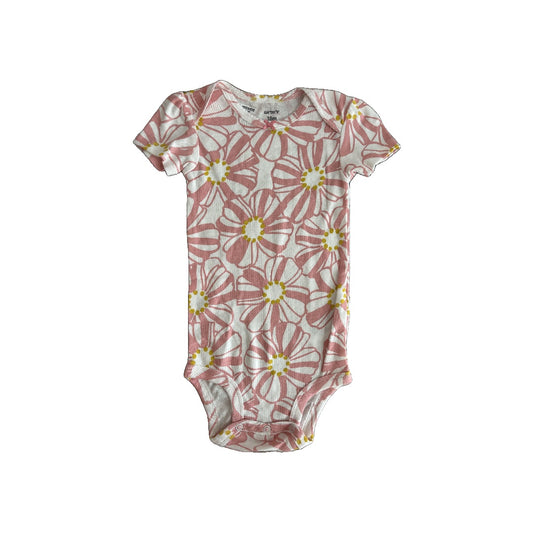 Carters Girls pink Onesie Size: 18 months pink